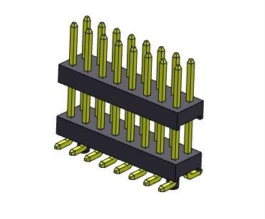 TIPO dual de SMT de las filas de Pin Header Connector 2.54m m con las clavijas 2*2 PIN To 2*40PIN