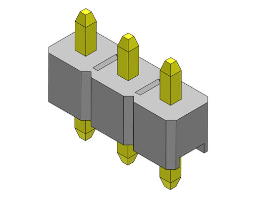 TIPO 1 recto *2 PIN To 1*40PIN H=2.54mm de la sola fila de Pin Header Connector 2.54m m