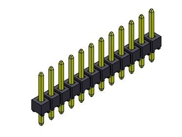 Solo TIPO 1 *2 PIN To 1*40PIN H=2.54MM de la INMERSIÓN de la fila de Pin Header Connector 2.54m m