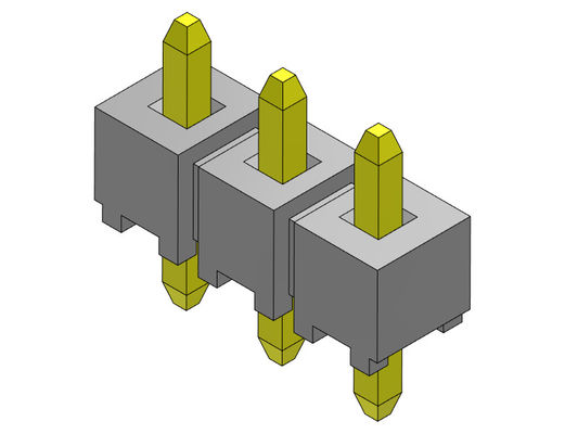 Solo TIPO 1 *2 PIN To 1*40PIN H=2.54MM de la INMERSIÓN de la fila de Pin Header Connector 2.54m m