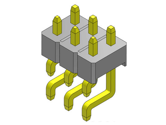 Solo TIPO de SMT de la fila de Pin Header Connector 2.54m m - 2 *2 PIN To 2*40PIN H=2.54MM