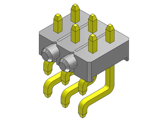Solo TIPO de SMT de la fila de Pin Header Connector 2.54m m con las clavijas 2*2 PIN To 2*40PIN H=2.54MM