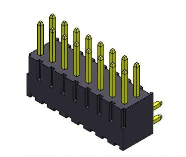 TIPO YA MONTADO Pin Header Connector 2*2 PIN To 2*40PIN H=7.40MM de la sola fila de 2.54m m