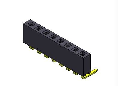 TIPO 1 de ángulo recto femenino *2 PIN To 1*40PIN H=5.70mm de la inmersión del conector 2.54m m del jefe