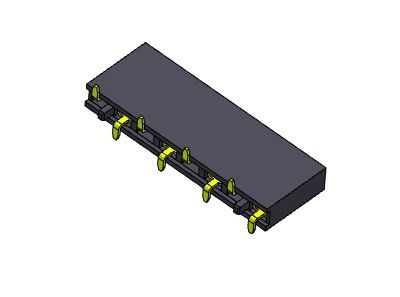 TIPO 1 femenino *2 PIN To 1*40PIN H=7.50mm de SMT de la fila del conector 2.54m m del jefe solo