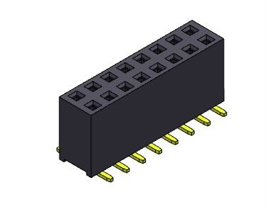 SMT MECANOGRAFÍA a conectores del jefe de la placa de circuito 2.54m m 2*2 PIN To 2*40PIN H=8.50mm