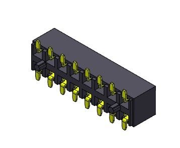 TIPO dual femenino de SMT de la fila del conector 2.54m m del jefe - 2 *2 PIN To 2*40PIN H=5.00mm