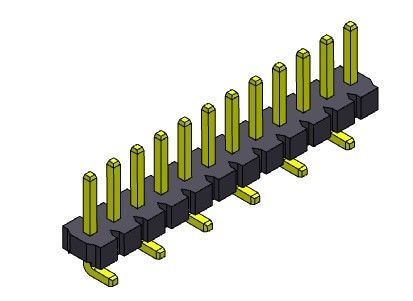 Solo TIPO 1 *2 PIN To 1*24PIN H=3.18MM de SMT de la fila de Pin Header Connector 3.96m m