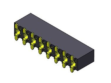 conector dual 2*2 PIN To 2*24PIN H 8.89m m del jefe del PWB de SMT de la fila de 3.96m m