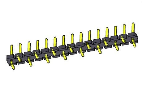 Solo TIPO 1 *2 PIN To 1*20PIN H=2.54MM de SMT de la fila de Pin Header Connector 5.08m m