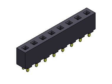 TIPO 1 femenino *2 PIN To 1*20PIN H=8.90mm de la INMERSIÓN de la fila del conector 5.08m m del jefe solo