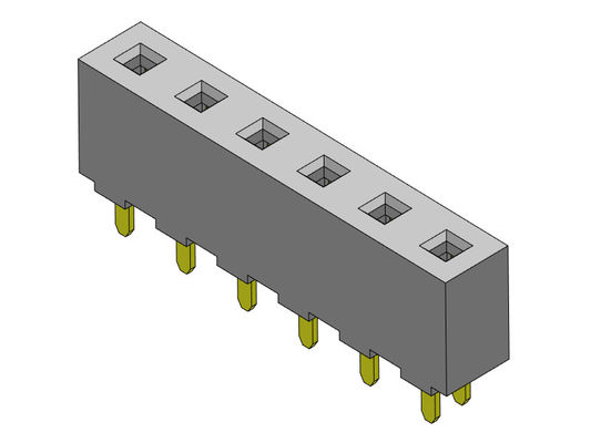 TIPO 1 femenino *2 PIN To 1*20PIN H=8.90mm de la INMERSIÓN de la fila del conector 5.08m m del jefe solo