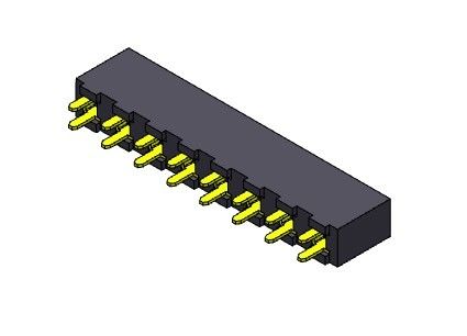 TIPO 1 femenino *2 PIN To 1*20PIN H=8.90mm de la INMERSIÓN de la fila del conector 5.08m m del jefe solo