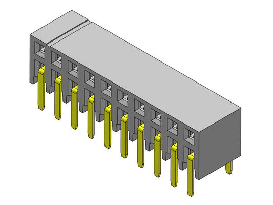 conector femenino 2*2 PIN To 2*40PIN del jefe del conector del jefe del PWB de 2.00m m