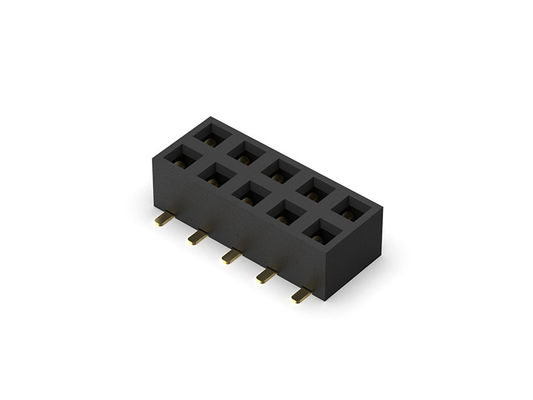 La fila dual SMT MECANOGRAFÍA a 2,54 el jefe femenino 2*2 PIN To 2*40PIN H=2.00mm