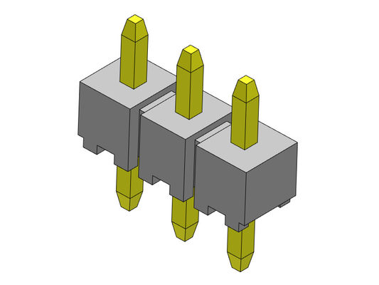 Solo TIPO 1 *2 PIN To 1*40PIN H=2.00MM de la inmersión de la fila de Pin Header Connector 2.00m m