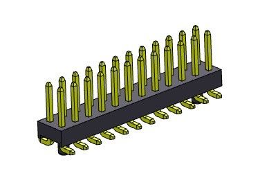 TIPO dual conector 1*2 PIN To 1*40PIN de 2.00m m SMT del jefe del PWB