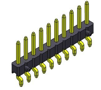 Solo TIPO 1 *2 PIN To 1*40PIN H=2.00MM de SMT de la entrada del lado de la fila de Pin Header Connector 2.00m m