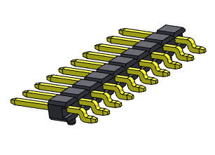 Solo TIPO 1 *2 PIN To 1*40PIN H=2.00MM de SMT de la entrada del lado de la fila de Pin Header Connector 2.00m m