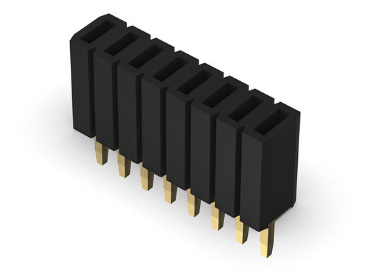 Tipo 1 recto *2 PIN To 1*50PIN H=4.60mm del jefe fila femenina del conector 1.27m m de la sola