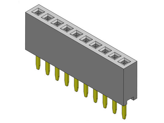 Tipo 1 recto *2 PIN To 1*40PIN H=4.30mm del jefe fila femenina del conector 1.27m m de la sola