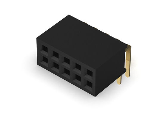 Tipo YA MONTADO del jefe de la fila dual femenina del conector 1.27m m - 2 *3 PIN To 2*50PIN H=4.40mm