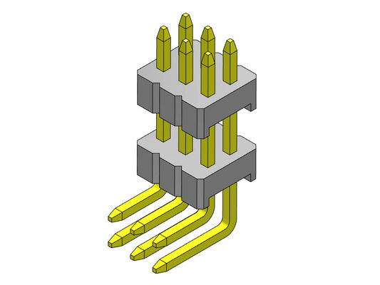 Pila Pin Female Header Connector Electrical recto Pin Connector 1.27m m