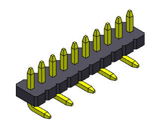 Solo tipo 1 *2 PIN To 1*40PIN de Pin Headers Connectors Straight SMT de la fila
