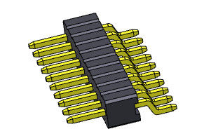 1.27m m Pin Female Header Connector Universal Pin Connector 1*3 YA MONTADO PIN To 1*33PIN