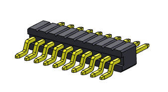 1.27m m Pin Female Header Connector Universal Pin Connector 1*3 YA MONTADO PIN To 1*33PIN