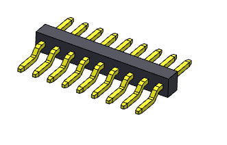 Tipo 1 YA MONTADO *2 PIN To 1*40PIN H=1.00mm de SMT de la sola fila de Pin Header Connector 1.00m m