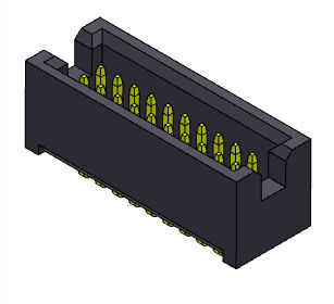Tipo YA MONTADO de la inmersión de la fila dual del conector 1.27m m del jefe de la caja de la electrónica
