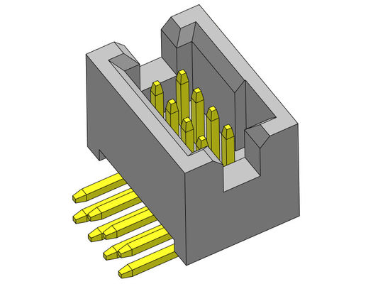 Tipo YA MONTADO de la inmersión de la fila dual del conector 1.27m m del jefe de la caja de la electrónica