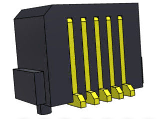 Tablero lateral de SMT de la entrada para subir a la echada 0.80m m 10-60Pin UL94V0 PA69T del conector