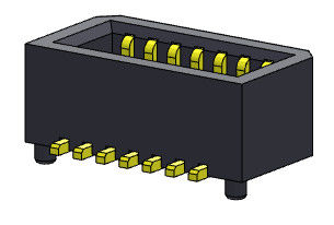 tablero de 08-50Pin SMT para subir a la echada 0.80m m UL94V0 PA69T del conector
