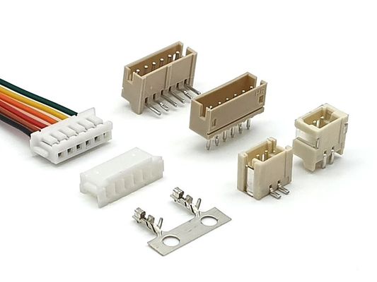 PIN de ángulo recto UL94V-0 de la ronda de la INMERSIÓN de la oblea 1.5m m del conector de la oblea ZH