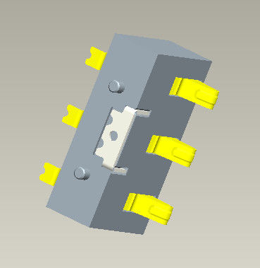 Batería 3 Pin Connector de SMT de la echada del conector de batería de Soyoung 5.0m m