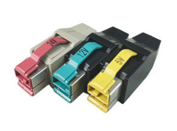 tipo masculino 5V 12V 24V de la soldadura del conector USB actual grande del poder 3.0Amp