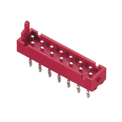 tipo masculino de la inmersión del partido del conector del receptáculo del PWB del conector del jefe de 1.27mm*1.5m m IDC