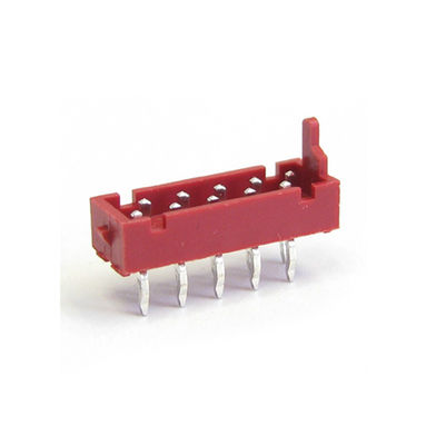 tipo masculino de la inmersión del partido del conector del receptáculo del PWB del conector del jefe de 1.27mm*1.5m m IDC