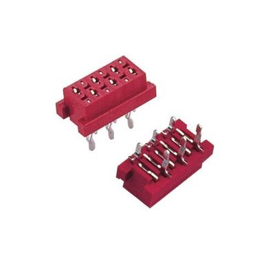 Conector 180° vertical femenino del jefe de los aparatos eléctricos IDC