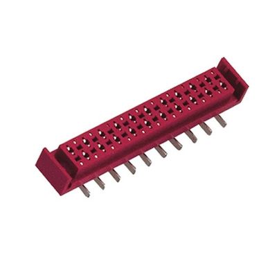 el tipo conector ROHS micro rojo de 1.27mm*1.5m m Smt certificó