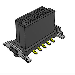 tablero de alta velocidad de 1.27m m para subir a los conectores que flotan al tablero al conector SMT del tablero