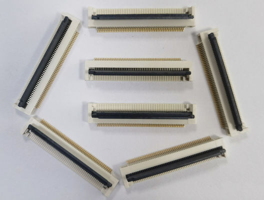 Pitch 0.5mm Fpc conector 4 pin a 68 pin ángulo derecho 90 ° fácil en SMT tipo H 2.55mm