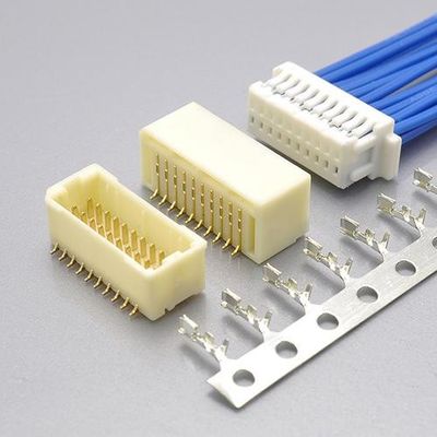1.0mm Conector de alambre a tabla Wafer Dos filas SMT Tipo 2*4Pin-2*25Pin JST SHD BMxxB-SRDS