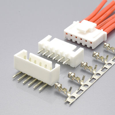 Pitch 2.5mm Conectores de Wafer de alambre a tabla Ángulo recto 90 ° Tipo DIP 2Pin-16Pin con pin de perforación