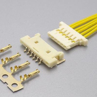 1.25mm Wafer Wire To Board Connector fila única con ángulo derecho SMT tipo 2-30Pin Molex 53780XX70
