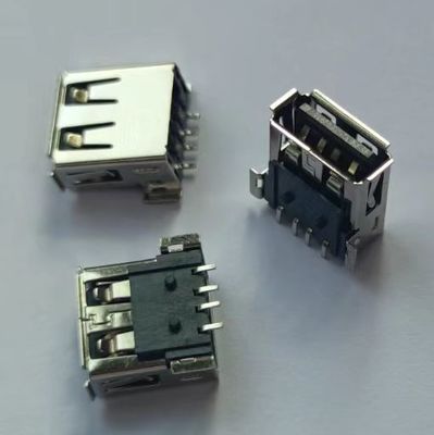 USB 2.0 Tipo A Conector femenino con ángulo derecho Tipo SMT